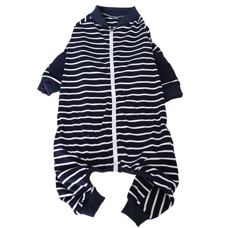 For Big Dog Clothing Jumpsuit Overalls Winter Large Dog Clothes Pajamas Rompers Samoyed Husky Golden Retriever Dog Coat Costumes