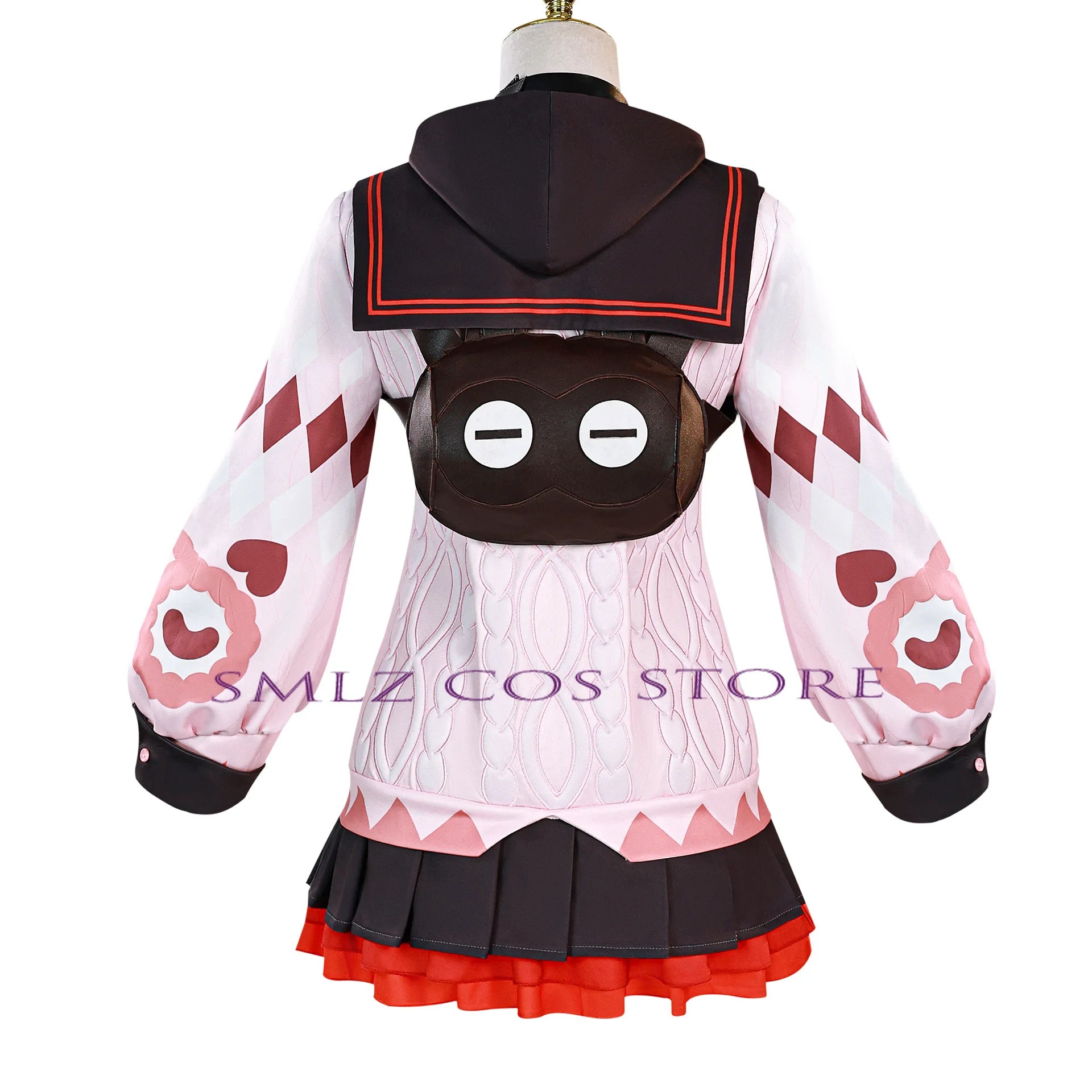 Smlz Ukinami Yuzuha Cosplay Game Zenless Zone Zero Costume Wig Coat Bag Suit Spook Shack For Women Girls Halloween Party Props