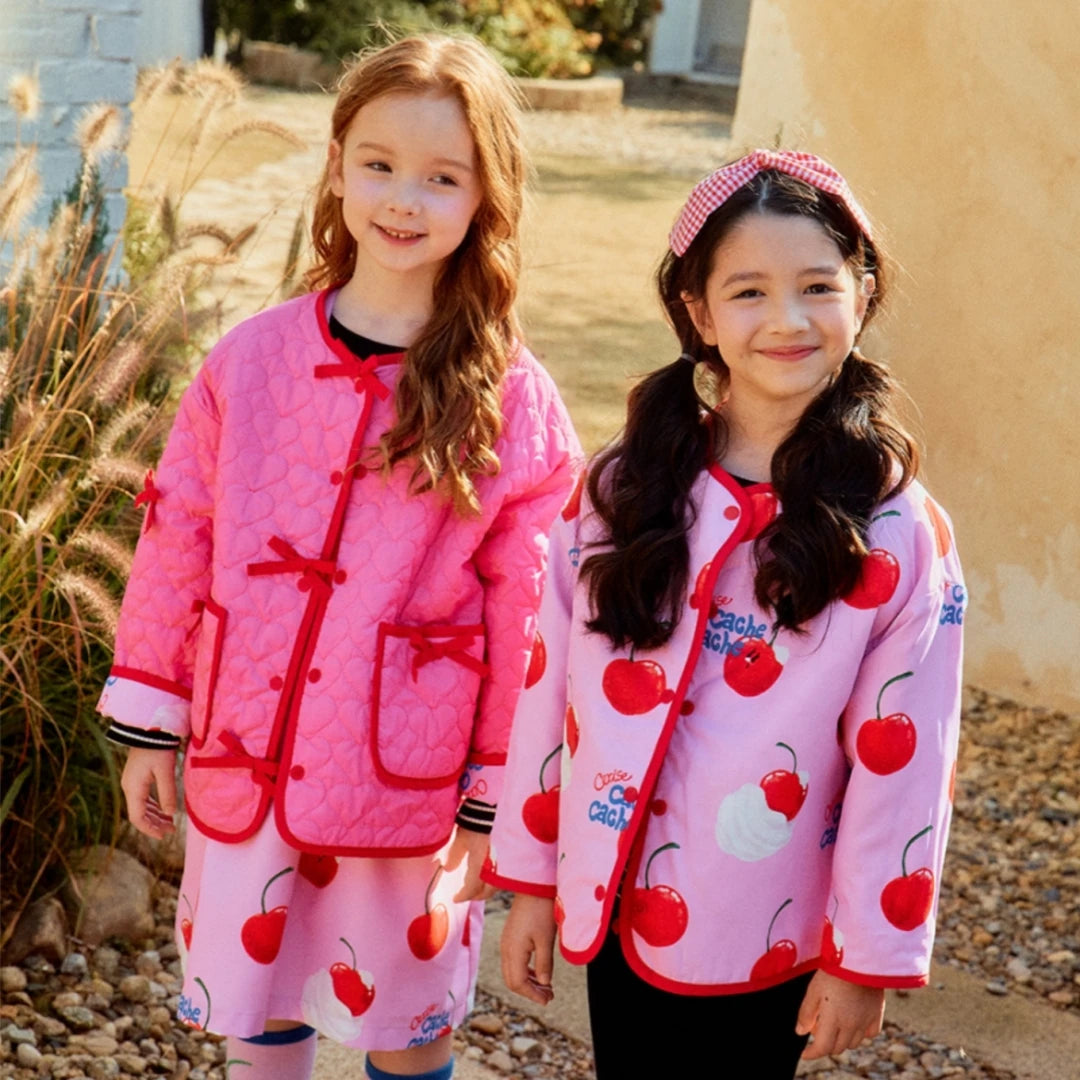 Korean Children's  Sweatshirts Clothings 2025 New Spring Summer Baby Girls Outwear Jacket Coat Leggings Sweater Dress Clothes