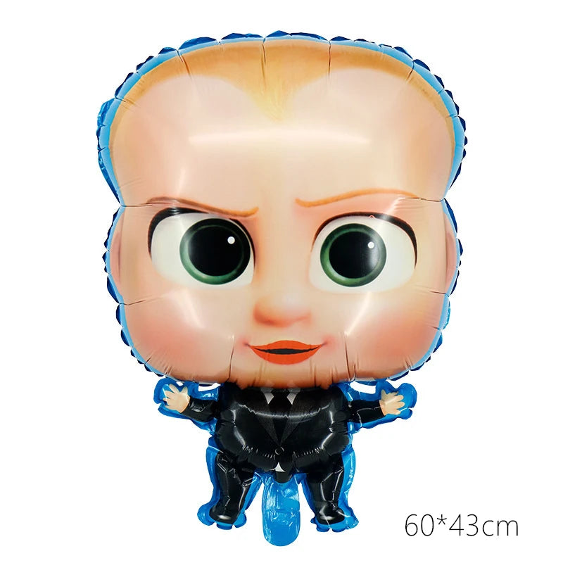 5pcs boss baby foil Balloons18inch baby Globos Happy Birthday party aluminum foil decoration balloon baby shower toy