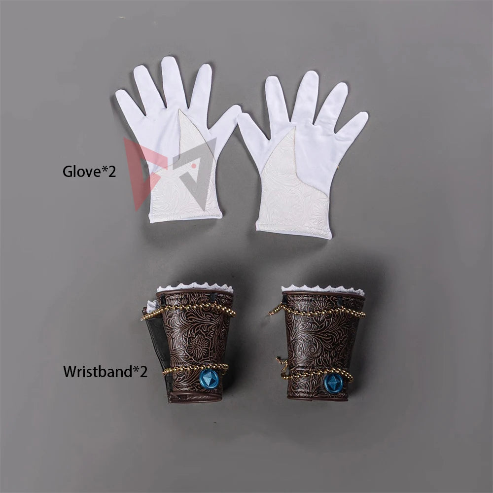 New Eldeng Ring Nightreignes Duchess Cosplay Costume Coat Pants Gloves Accessories For Game Party Halloween Custom Made