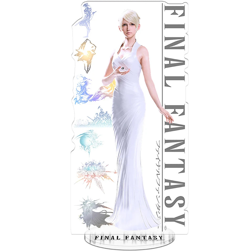 Classic Japanese Role Playing Game Creative Desktop Ornament Acrylic Stand Figure Children's Christmas Collection Gift Fun Toy