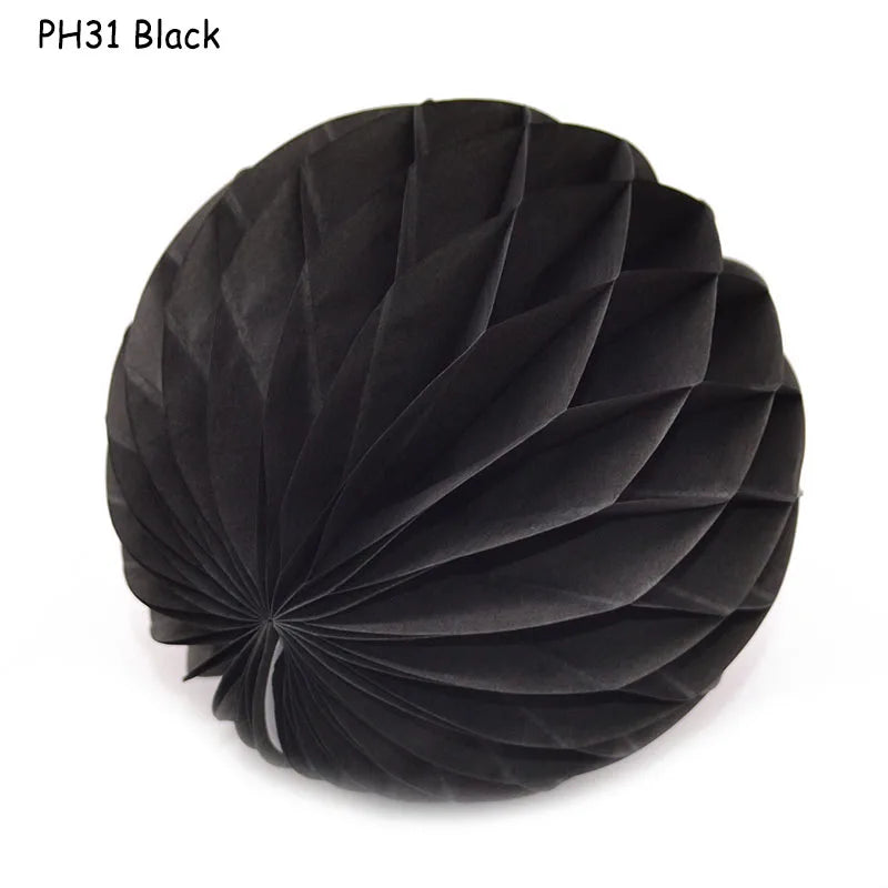 5pcs/lot 10/15cm Decorative Paper Honeycomb Ball Pastel Flower Wedding Kid Birthday Party Decoration Baby Shower Supplies8Z