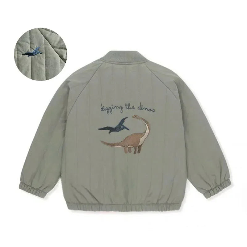 Autumn Winter Children's Warm Cotton Jackets Baby Fleece Kids Clothes 1-6Y Toddler Girl Boy Outerwear Coat
