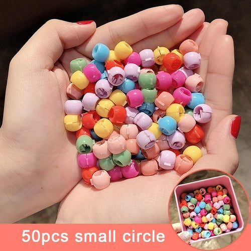 1Set Girls Cute Colorful Cartoon Small Hair Claws