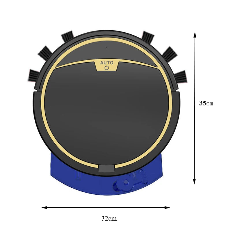 Smart Sweeping, Vacuuming And Mopping All-In-One Robot Vacuum Cleaner Fully Automatic Household Cleaning Appliance