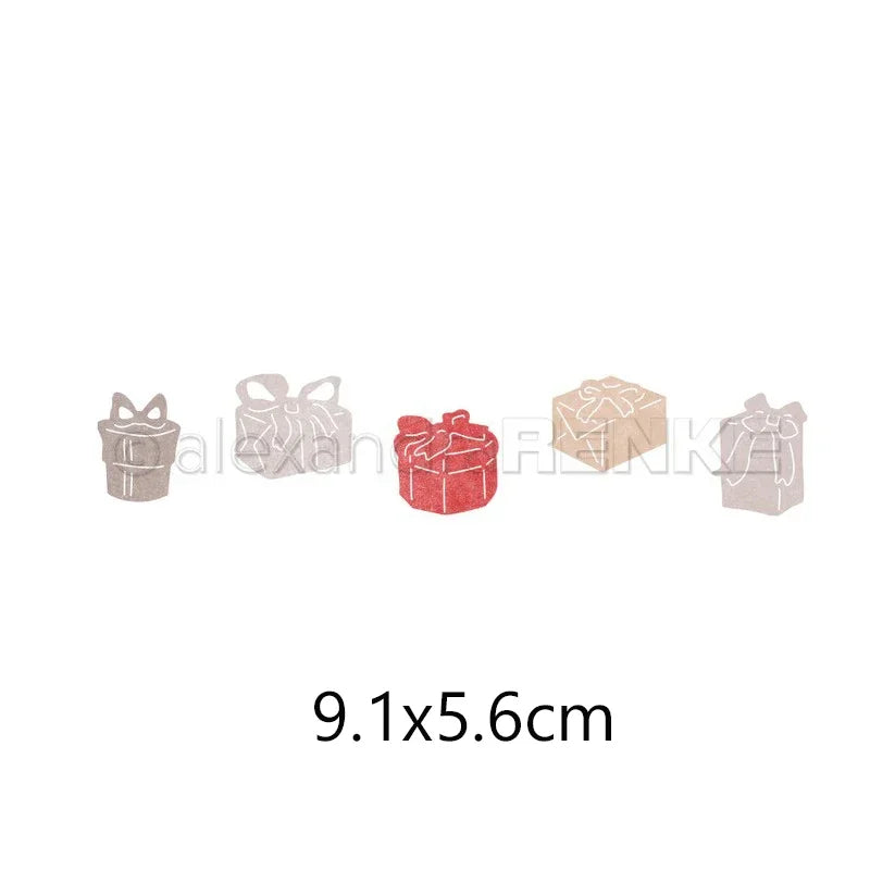 Piggy Craft metal cutting dies cut die mold New Christmas decorations Scrapbook paper craft knife mold blade punch stencils dies