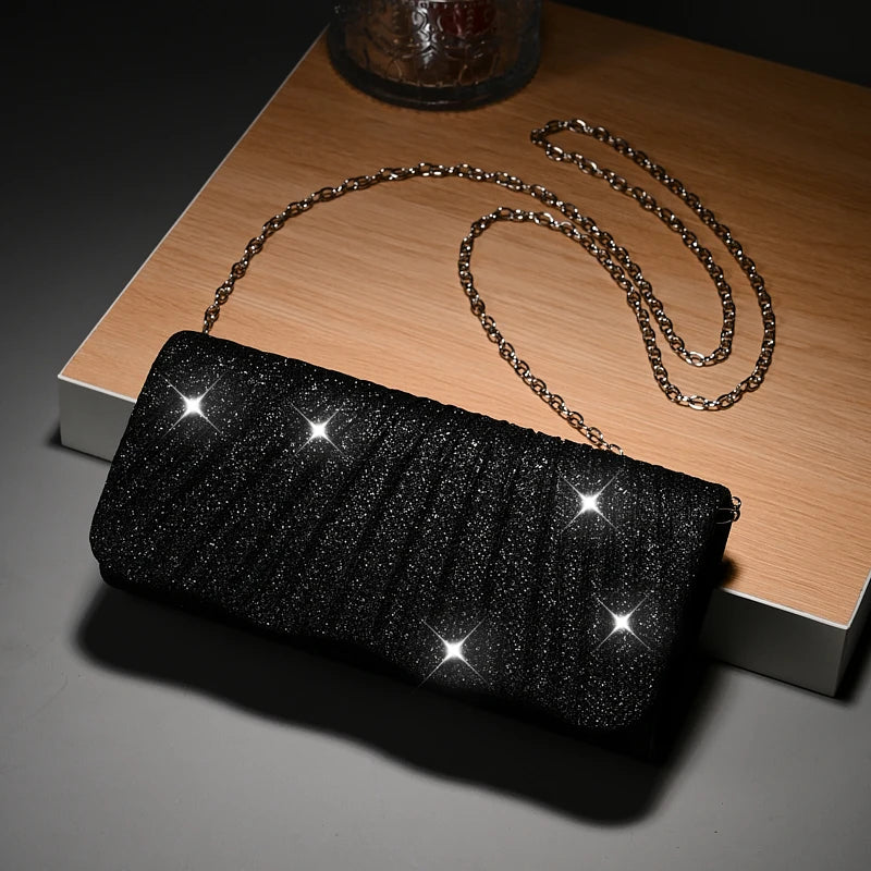 High Quality Women Small Purse Luxury Bride Wedding Bags Bling Bling Clutch Bag Evening Bags