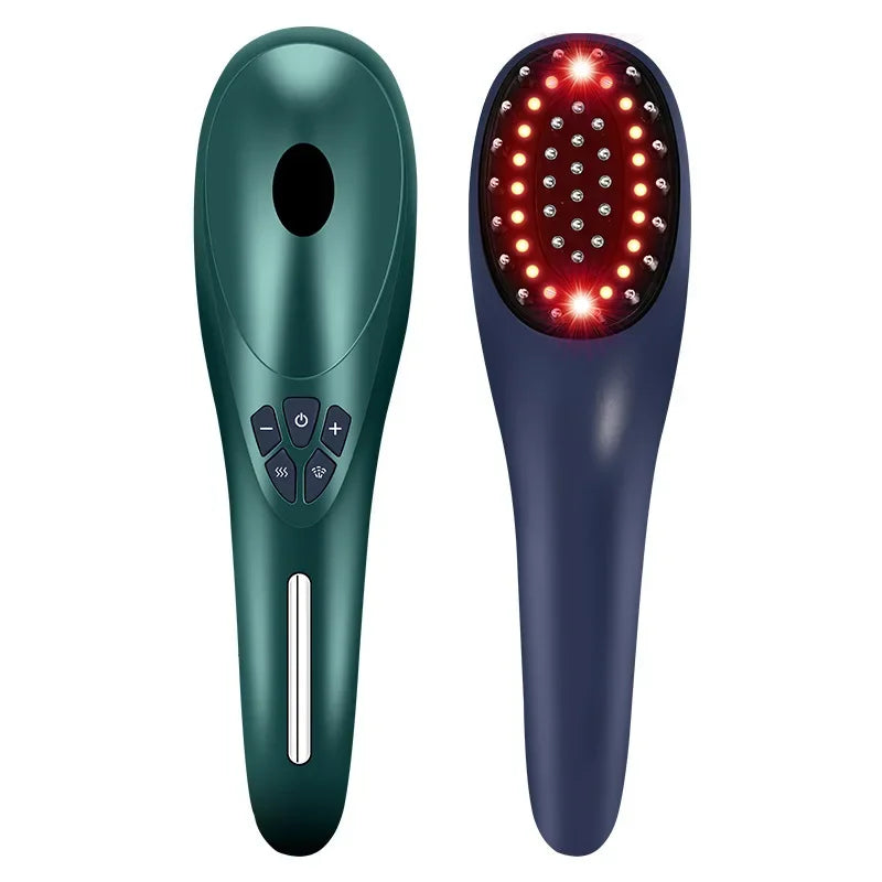 Home Personal Care Student Hair Comb Intelligent Vibration Massage Positive and Negative Ion Hair Care Instrument