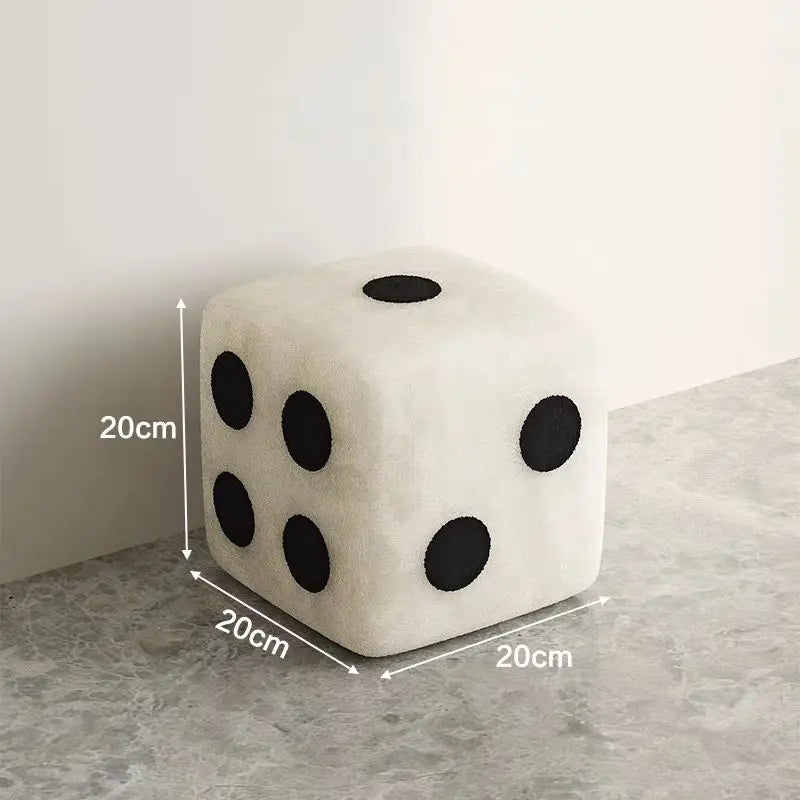 Nordic Solid Wood Frame Shoe Stool Bedroom Ottoman Comfortable Multifunctional Small Stool  High Weight Capacity Low Stool