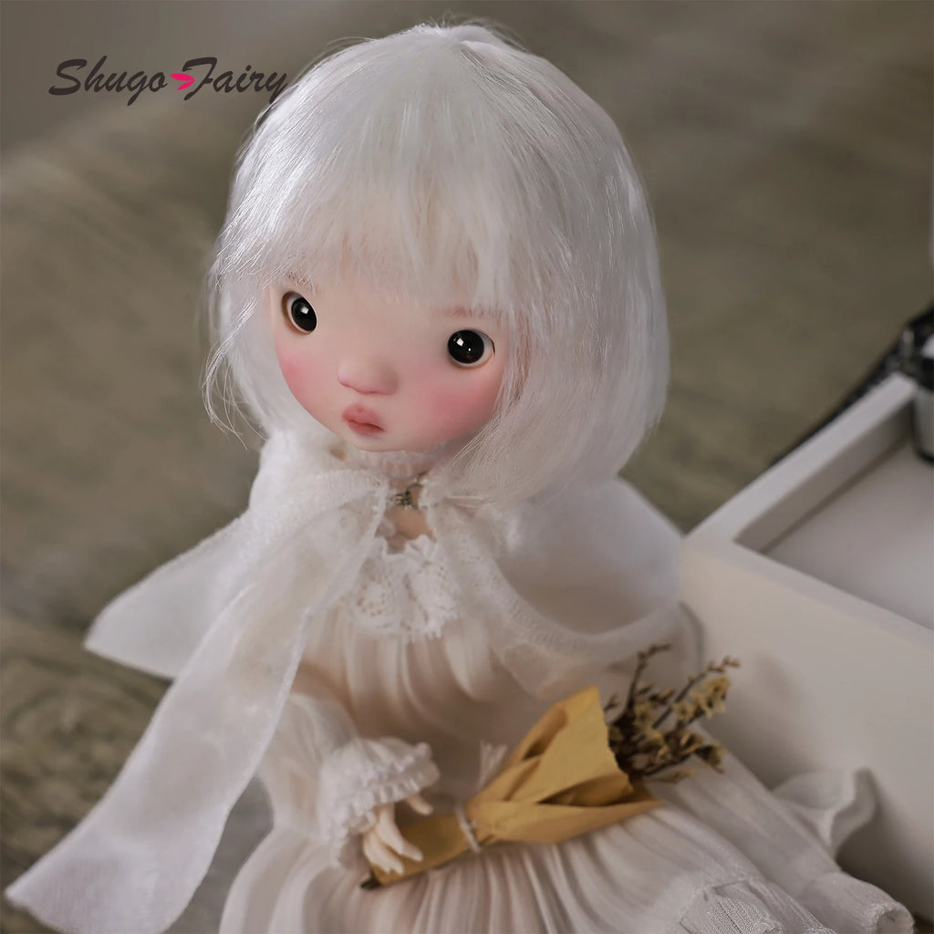 ShugaFairy Peaches 1/6 Bjd Dolls 30cm Pii Body Russian Retro Literary Style Girl Ootd Cute Fullset Joint Bjd Clothes Bjd Fairy