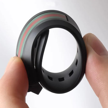 29-21mm For Gucci YA137/YA137107A Rubber Watch Strap Dedicated Protruding Port Band Waterproof Man Black Watch Bracelet