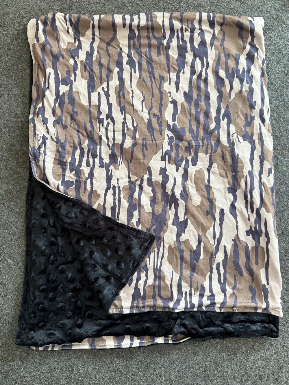 New Fashion Western Baby Girls Boys Cow Duck Camo Blanket Wholesale Children Clothes Sleep Bed Gown