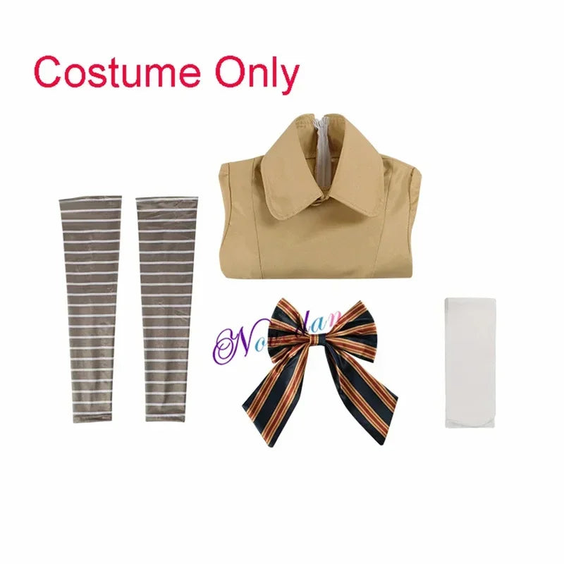 M3gan cosplay costume adult kids Megan AI doll robots dress coat full set outfit Horror Halloween costume wig women girls