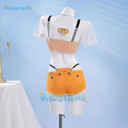 Game Zenless Zone Zero Belle Cosplay Costume Uniform Halloween Carnival Party Christmas Play Role Clothes Summer Clothing