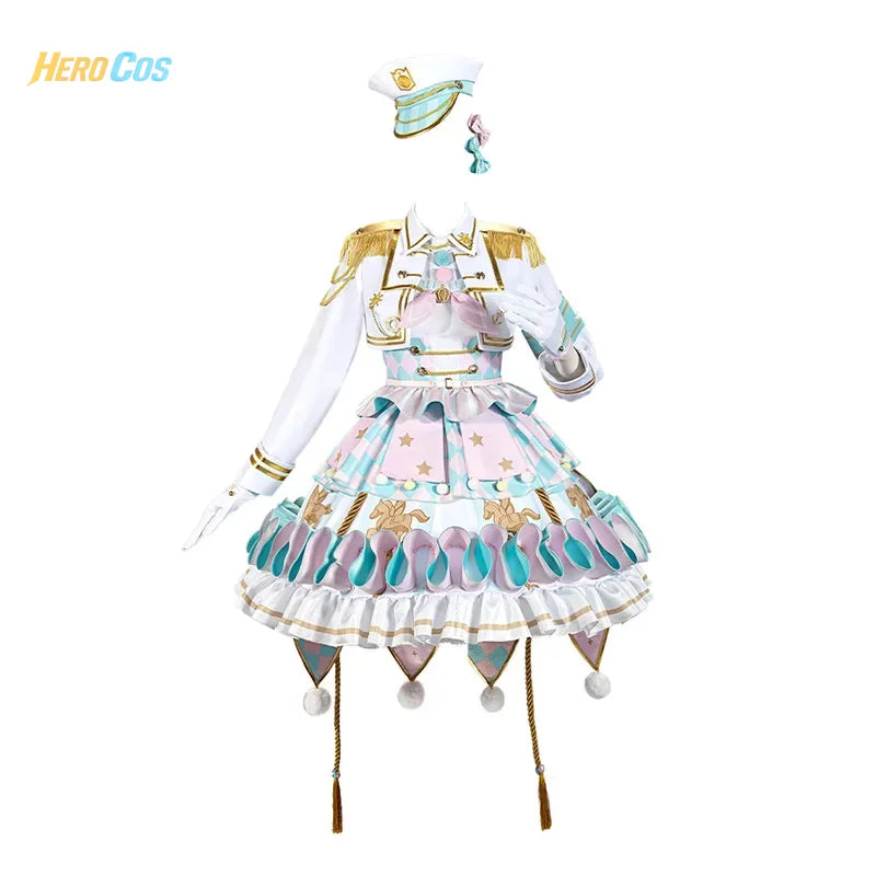 BanG Dream Kokoro Tsurumaki Cosplay Costume Lolita Dress Princess Dress For Hallowmas Christmas Role Play Women HERO Cos