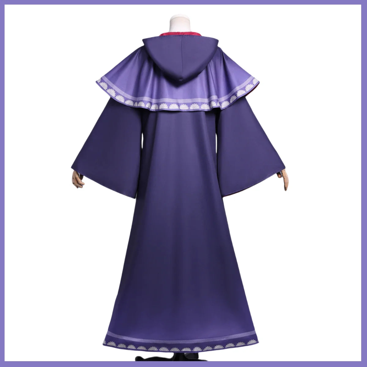 Anime Silent Witch Monica Everett Cosplay Costume Purple Robe Dress Coat Uniform Woman Cute Halloween Masked Ball Suit