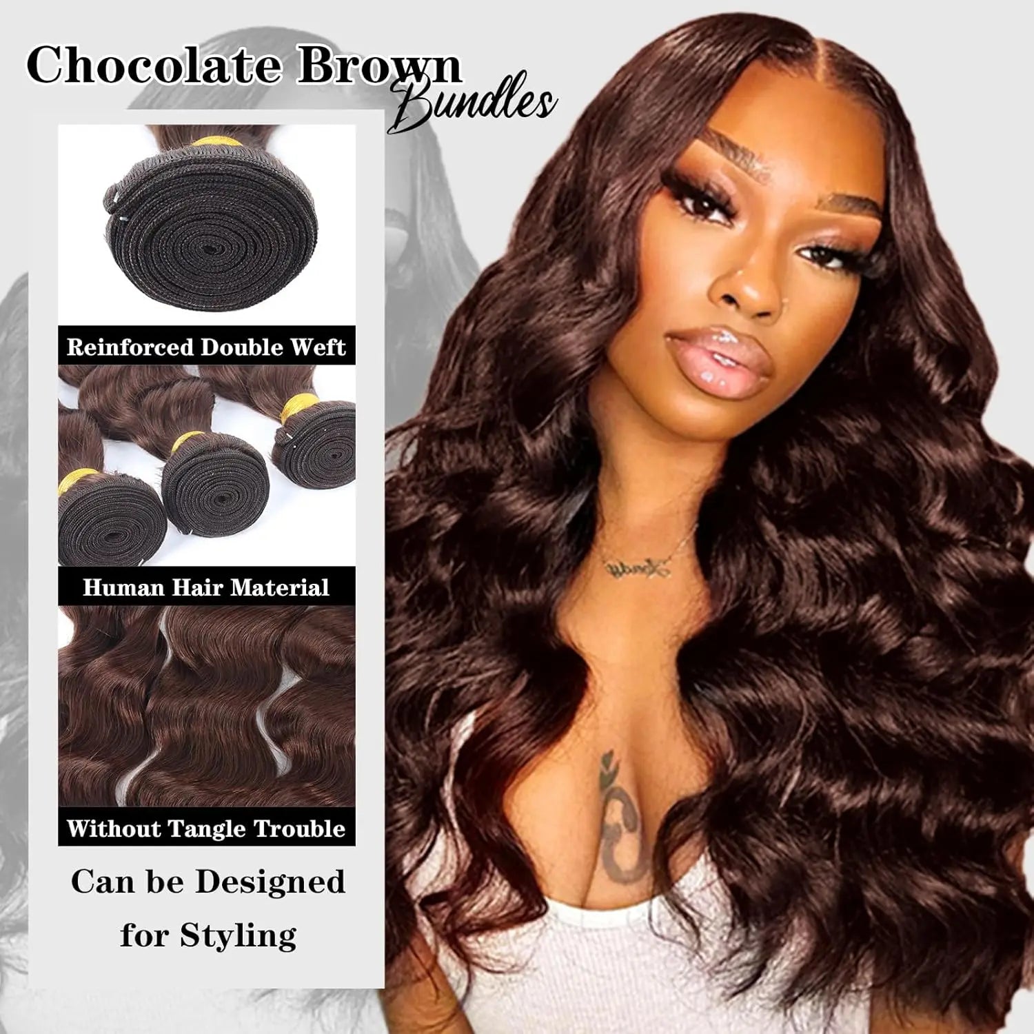 Indian Wave Hair 1/3/4 Bundles Deal 100% Virgin Raw Human Hair Weave Extension Double Wefts Can Be Colored Dyed 8-40Inch