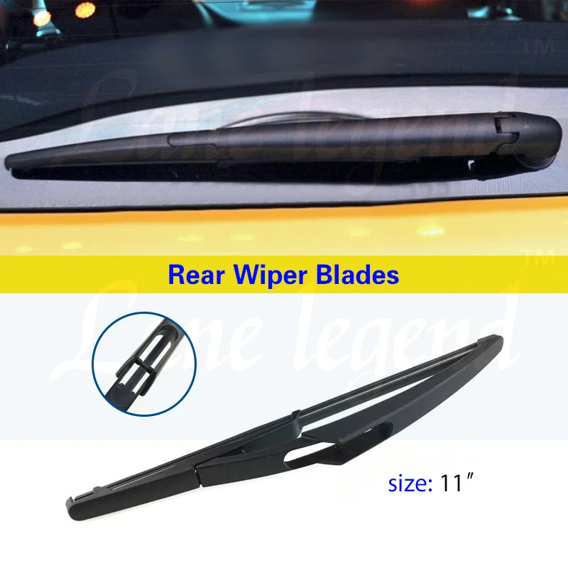 Wiper 11" Rear Wiper Blade Windshield Windscreen Clean Tailgate Window Car Rain Brush For Fiat 500L 2012 - 2022 Car Accessories