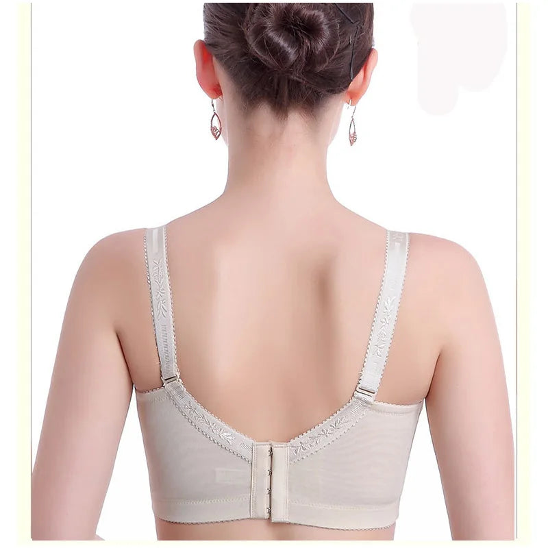 Full Coverage Lace Sexy Bra Women Solid Push Up C D DD E F Cup Bralette Big bust 34 36 38 40 42 44 46 Top Lingerie Exotic C3312