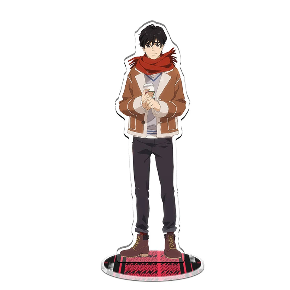 Japanese Anime Stand Acrylic Figure Children's Collection Creative Humanoid Desktop Ornaments Christmas Exquisite Gifts Fun Toys