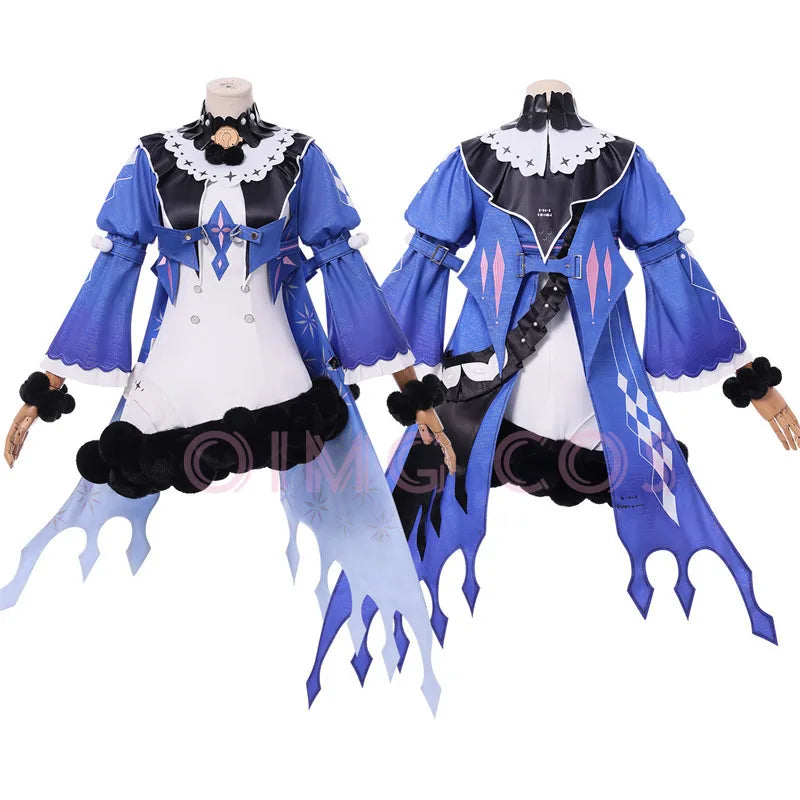 Wuthering Waves ROCCIA Cosplay Costume Carnival Uniform Anime Halloween Costumes Women Game