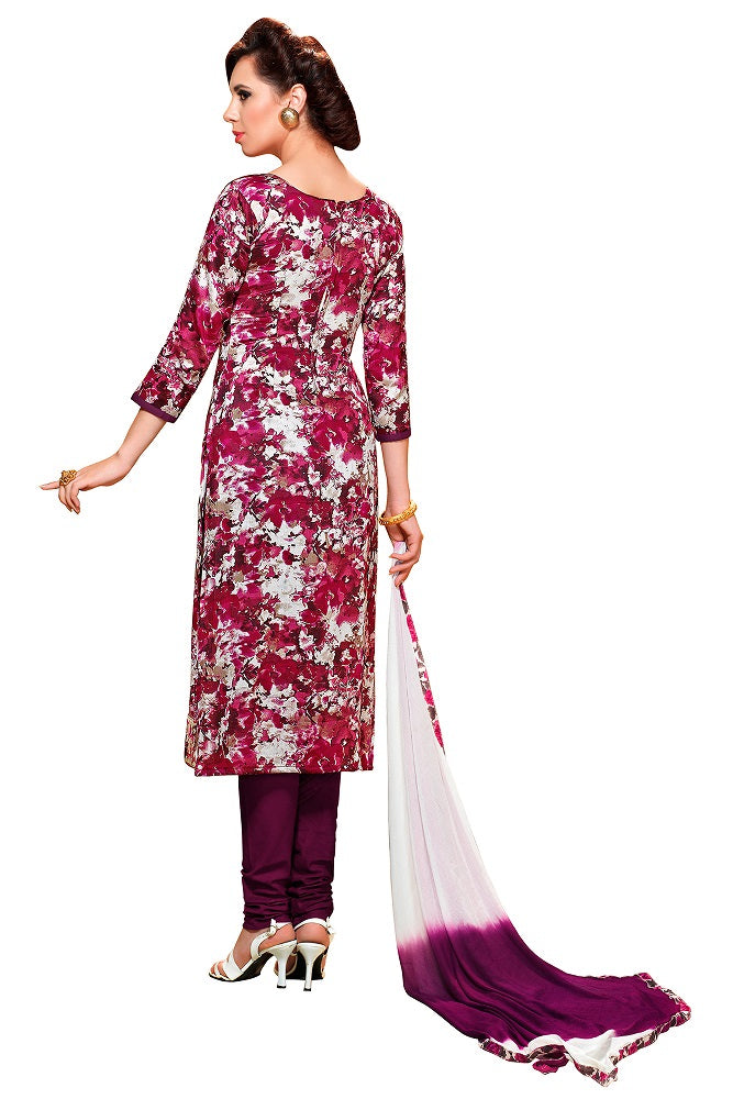Womens Designer Multi Glaze Cotton Partywear