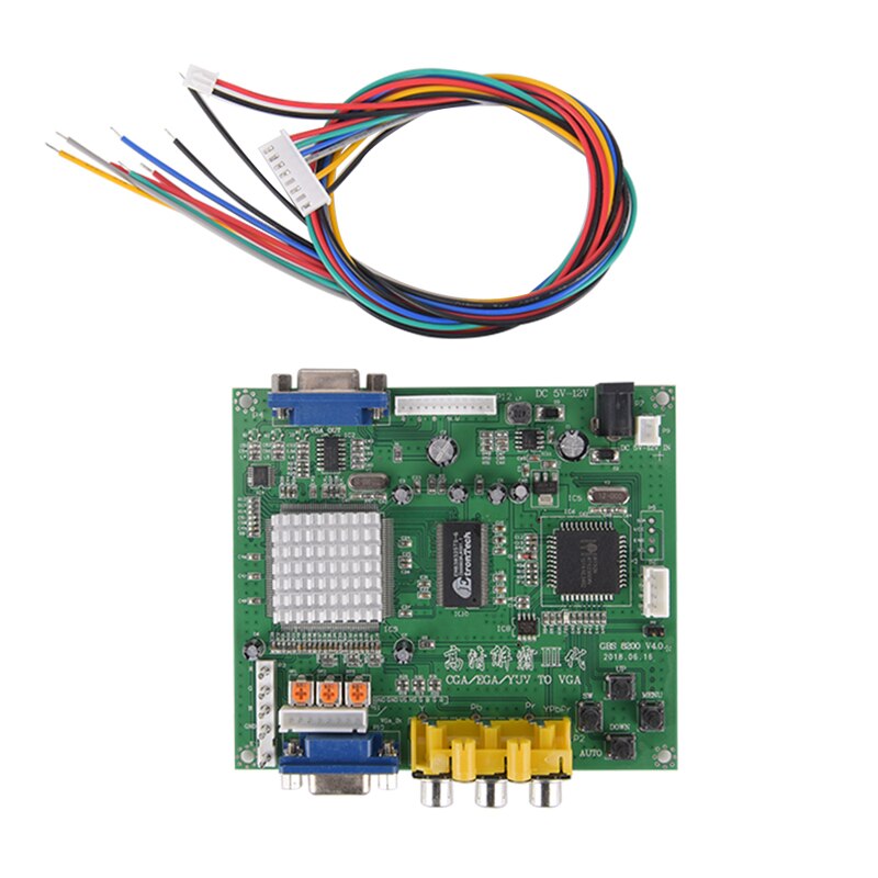1pc Arcade Game RGB/CGA/EGA/YUV To VGA HD Video