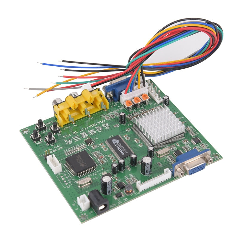 1pc Arcade Game RGB/CGA/EGA/YUV To VGA HD Video