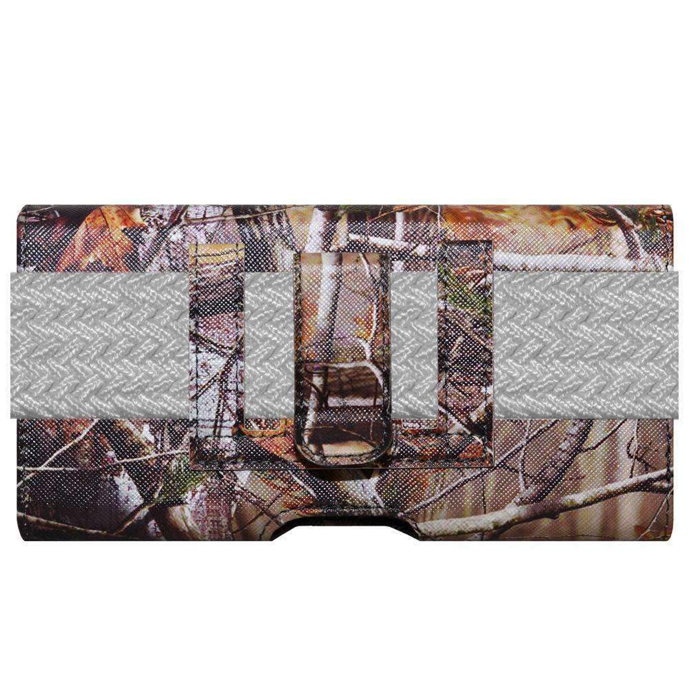 Horizontal case w/ Belt Loop   for 7 Inch long by 3.5 wide Camo Pouch