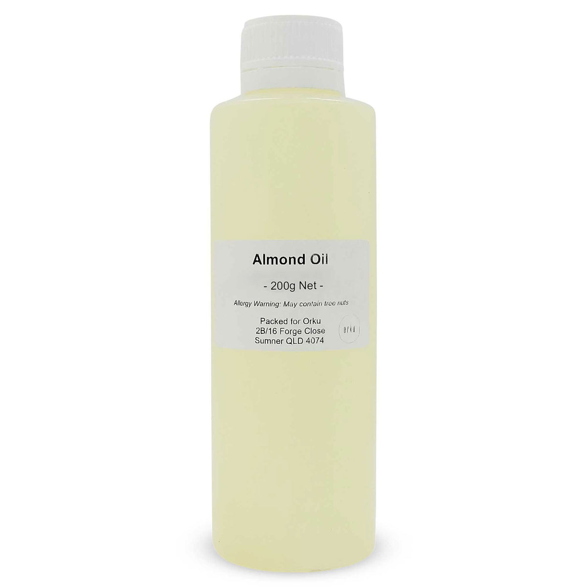 Orku 250ml Sweet Almond Oil 100% Pure Refined Cosmetic Carrier Skin