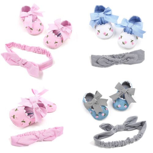 Infant Toddler Baby Boy Girl Soft Sole Shoes