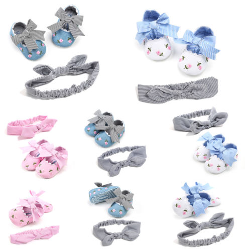 Infant Toddler Baby Boy Girl Soft Sole Shoes