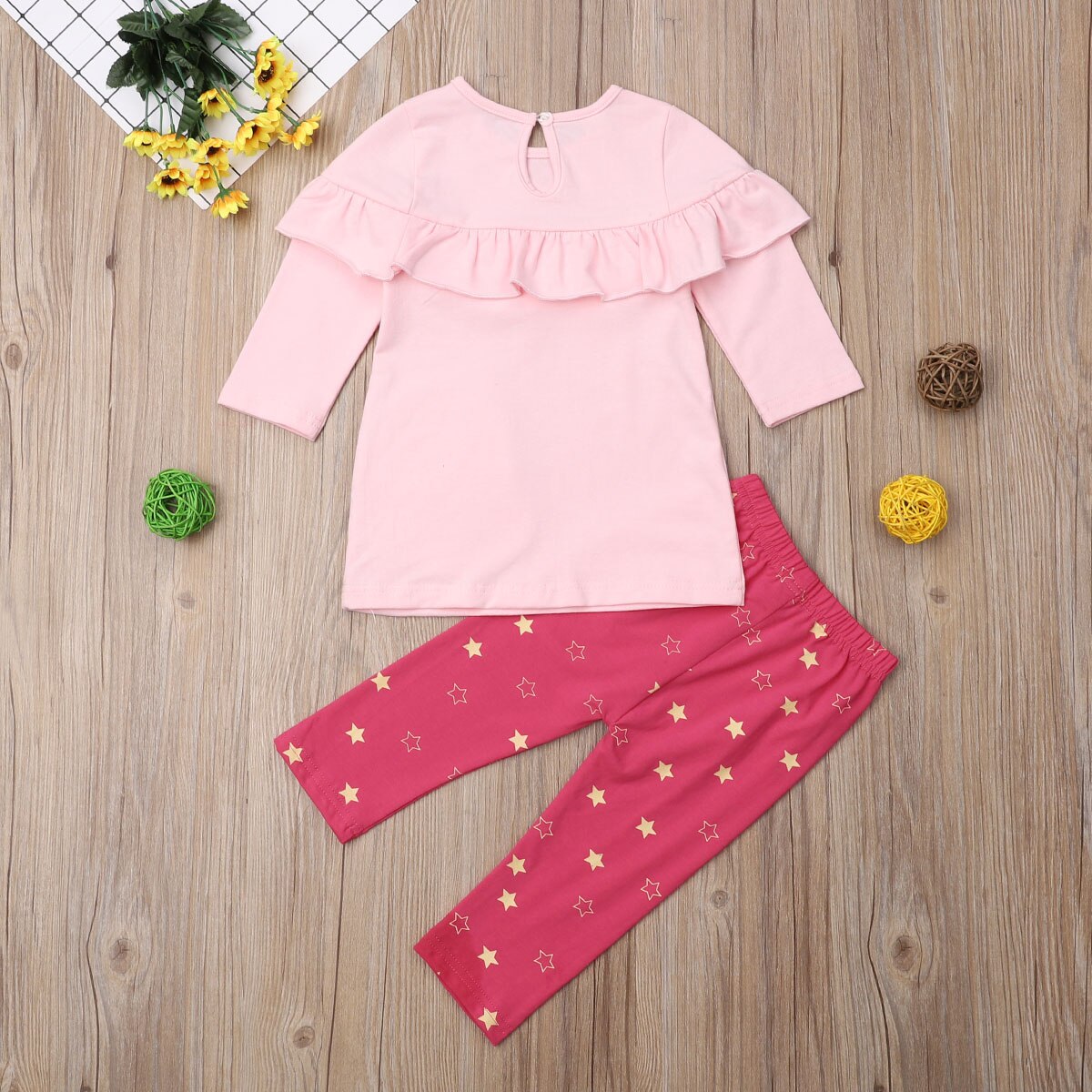 2018 Little Girls Santa Claus Clothes Sets Kids