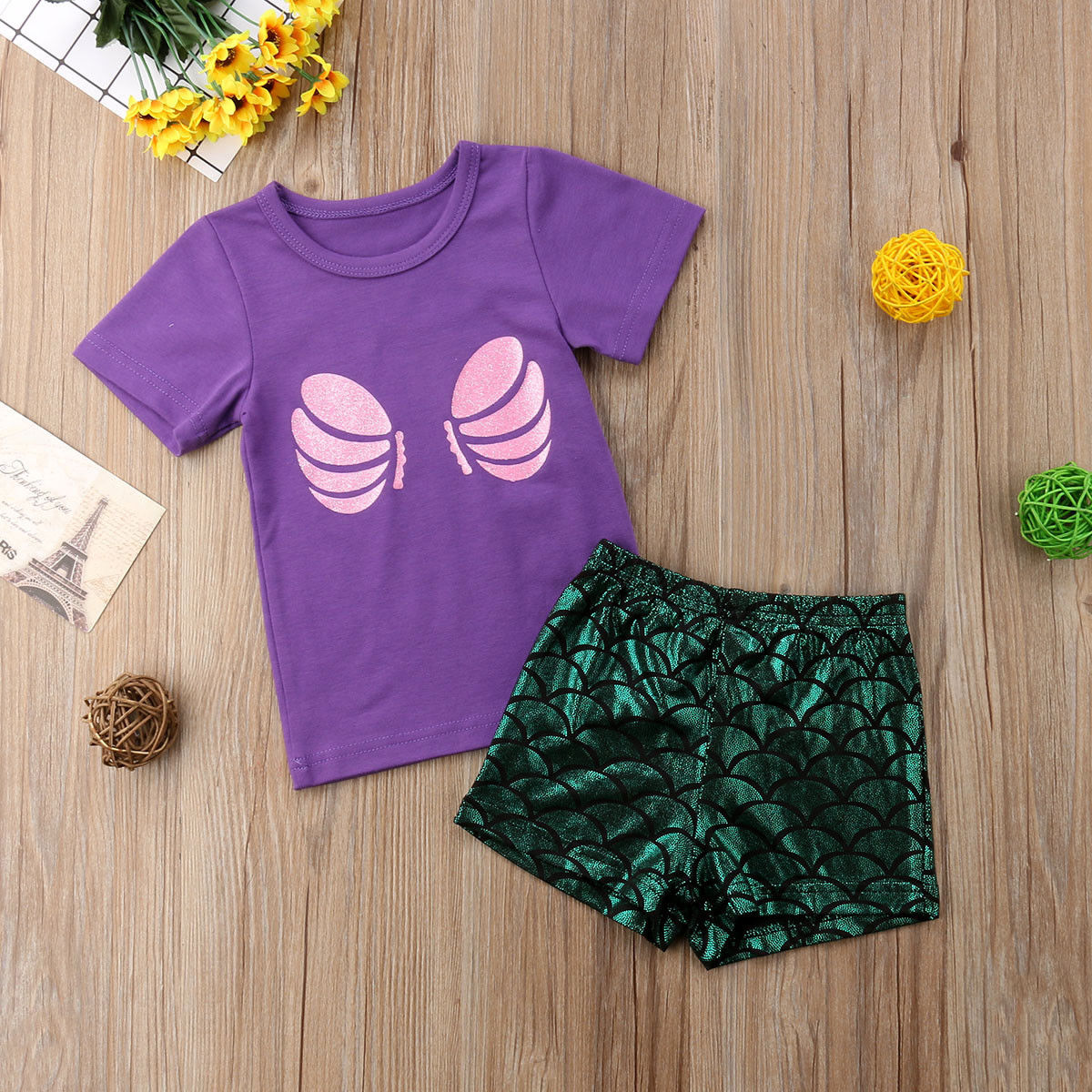 Toddler Kids Baby Girls Summer Clothes