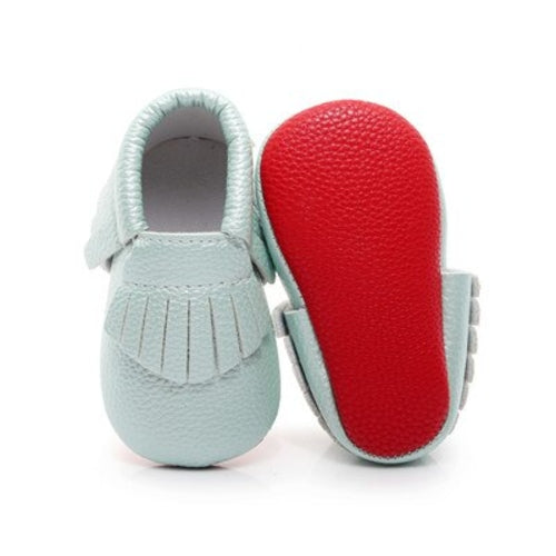2019 new hot sell red sole baby moccasins shoes
