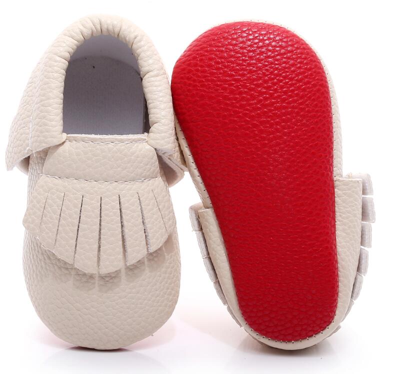 2019 new hot sell red sole baby moccasins shoes