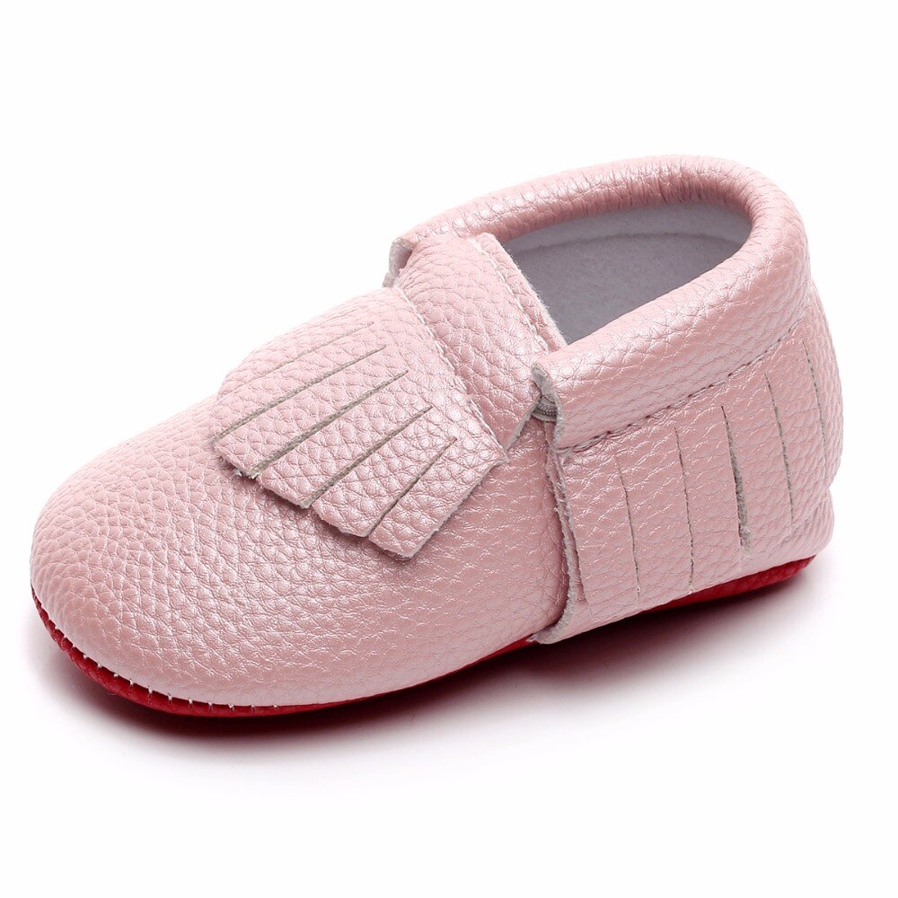2019 new hot sell red sole baby moccasins shoes