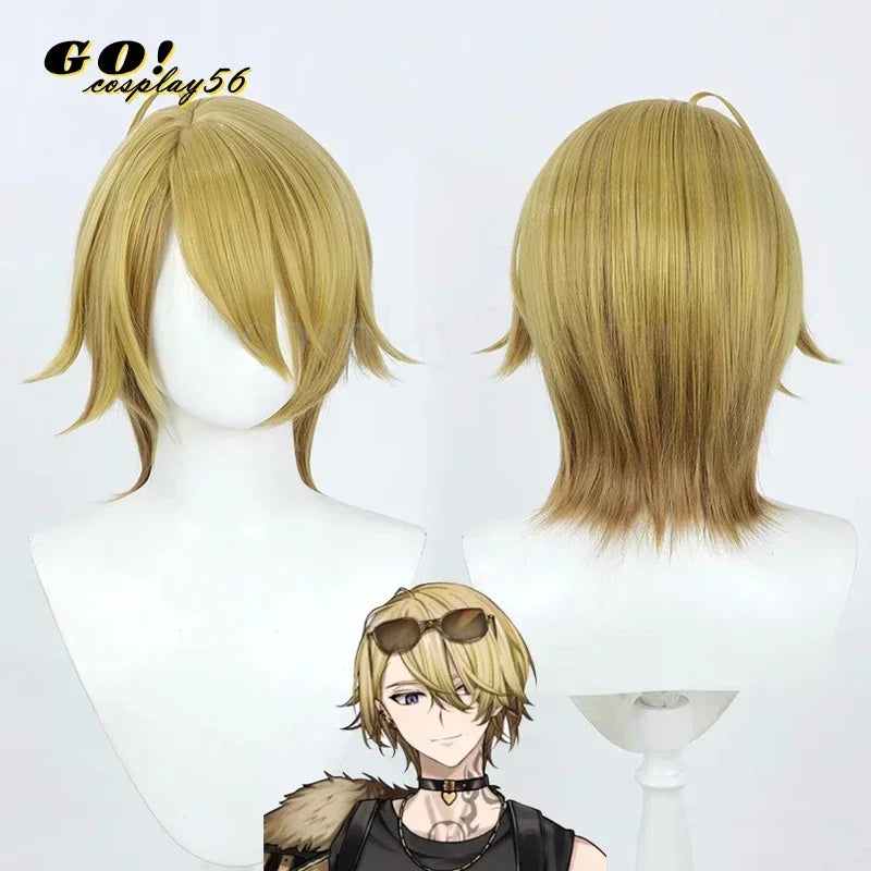Anime Cosplay Luxiem 2023 New Outfits Cosplay Wig Ike Eveland Luca Kaneshiro Shu Yamino Mysta Rias Vox Akuma Hair Idol Vtub 72th