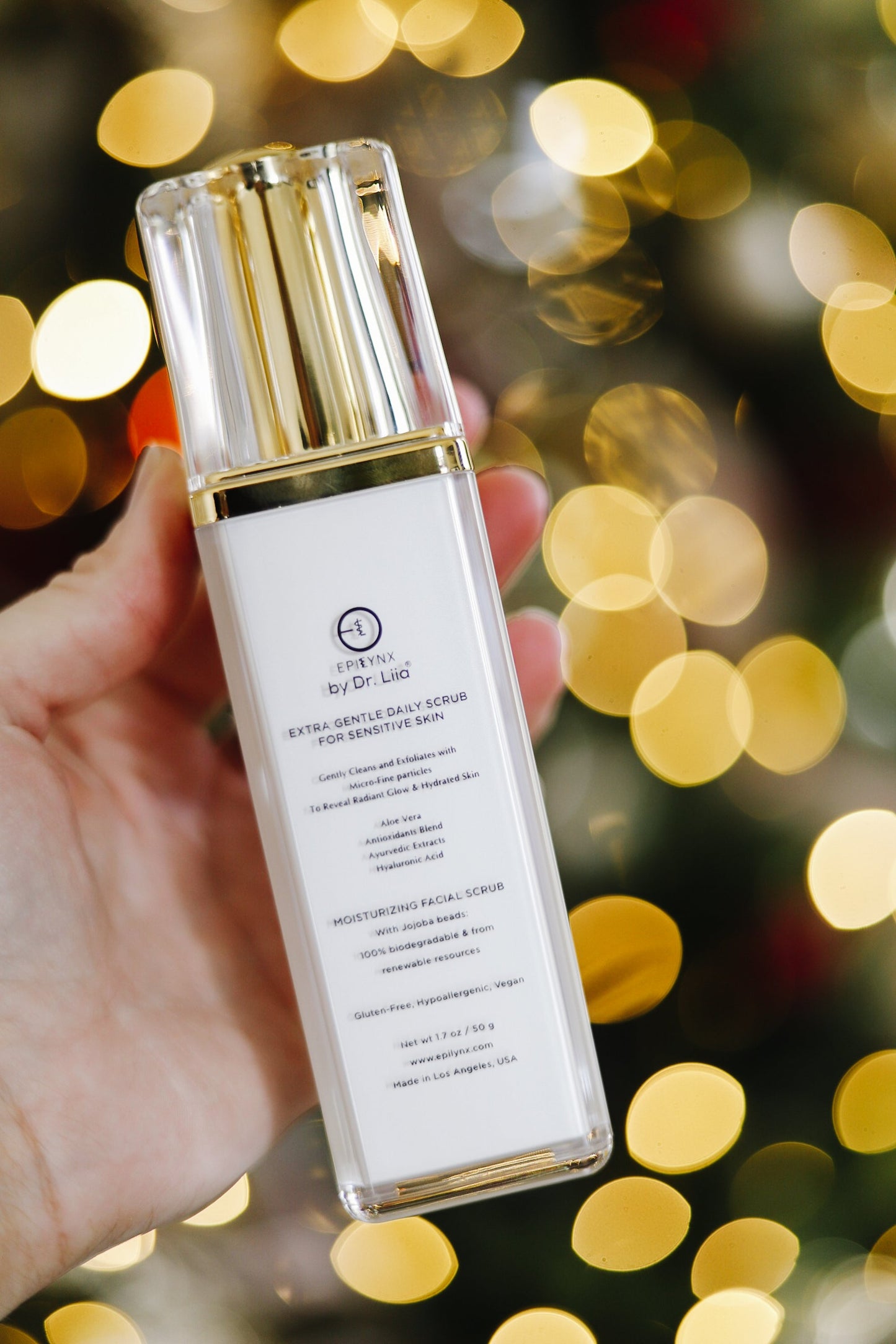 Gentle Exfoliating Face Scrub for Thinning, Sensitive Skin –