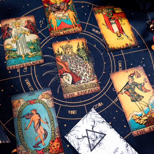 The Smith-Waite Tarot Borderless Vintage