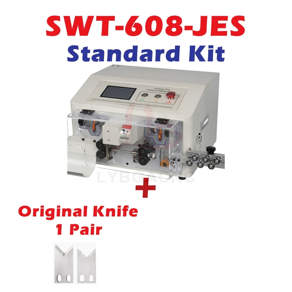 SWT-608-JEN JES Peeling Stripping Cutting Machine 0.1-6mm2 For Computer Automatic Wire Stripping Machine  AWG8-AWG28 220V 110V