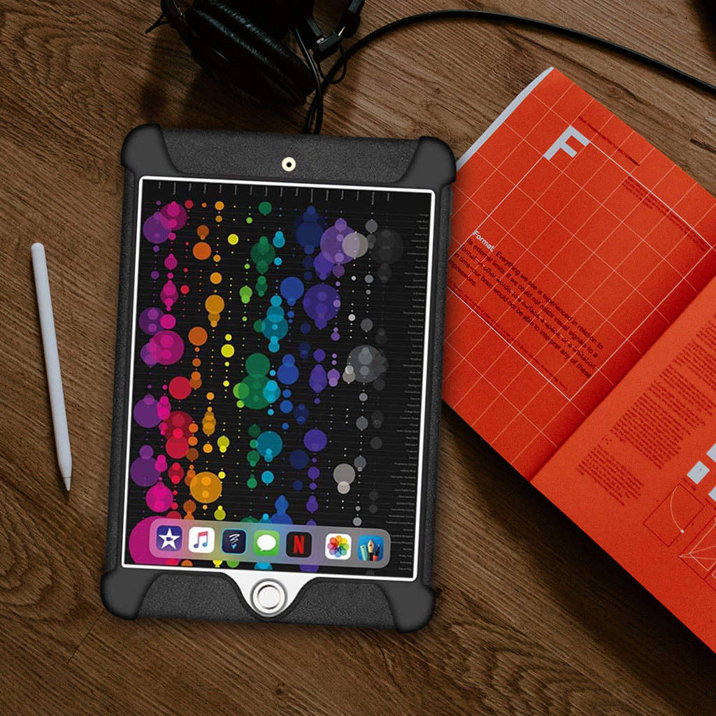 AMZER Shockproof Rugged Silicone Skin Jelly Case for Apple iPad Air