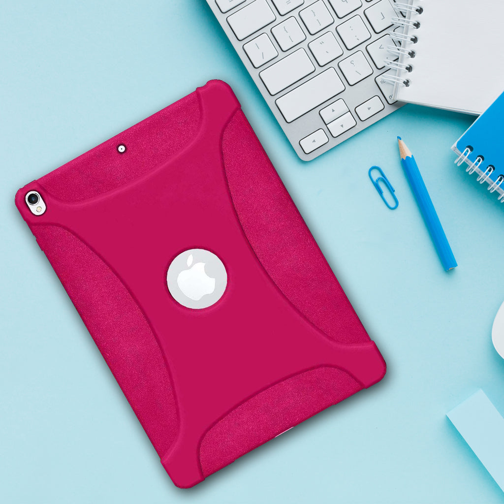 AMZER Shockproof Rugged Silicone Skin Jelly Case for Apple iPad Air