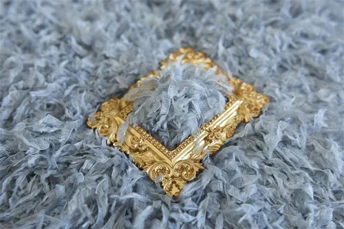 Feather Tassel Velvet Fabric Shooting Background Baby Clothes Pillow Dresses DIY Stage Apparel Designer Sewing Material Cloth