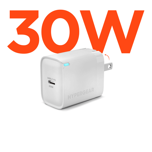 HyperGear 30W USB-C PD Fast Wall Charger with PPS
