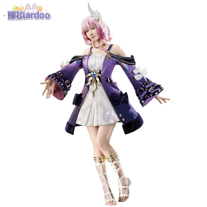 Honkai: Star Rail Cyrene Cosplay Costume Uniform Halloween Carnival Party Christmas Play Role Clothes Clothing for Women