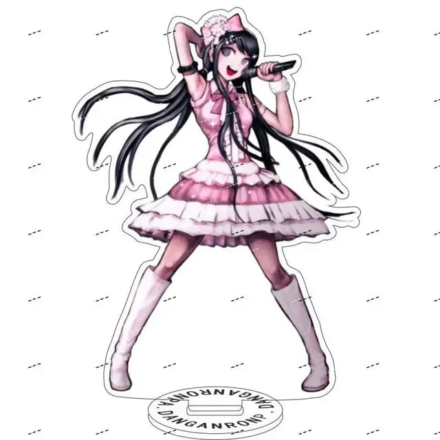 Anime Danganronpa 2 Nagito Komaeda Nanami Chiaki Acrylic Stand Ornaments Action Figures Cartoon Model Christmas Gifts Girls