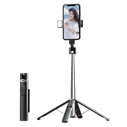 Quadrupod Double Fill Light Mobile Phone Bluetooth-compatible Selfie S