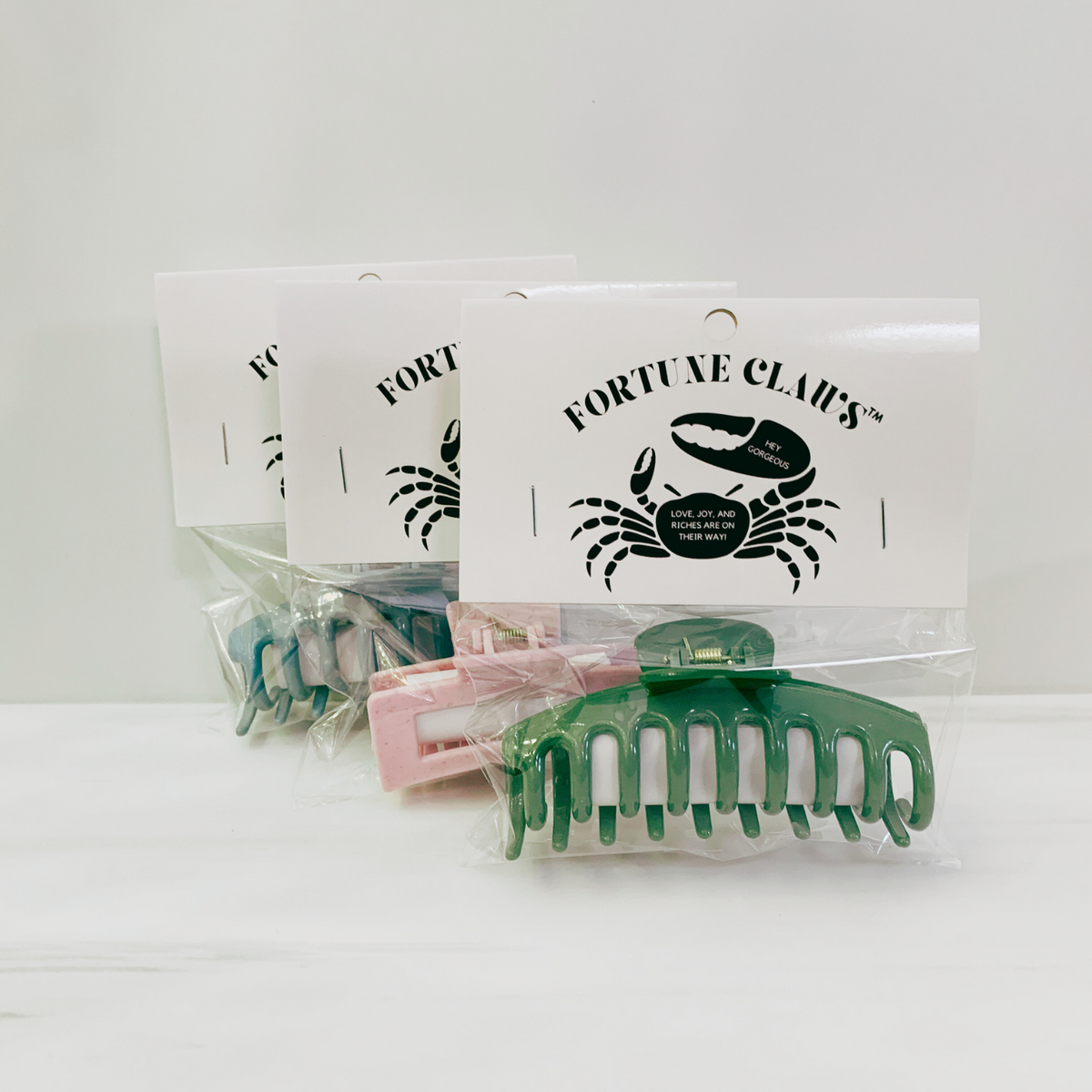 Fortune Claws™ Hair Claws | Unique Fortune Inside | Single or Gift